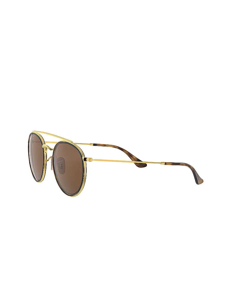 Ray Ban Lunettes de soleil Ray-Ban Round Double Bridge RB 3647N (001/57) Femme 2
